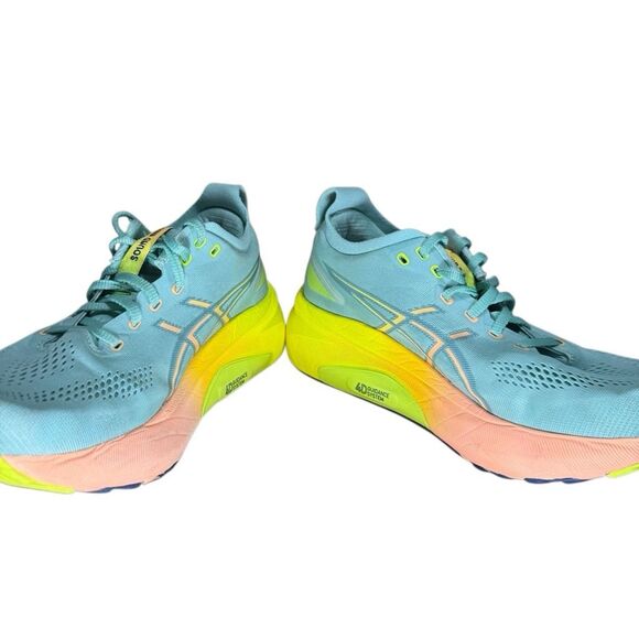 ASICS Gel Kayano 31 Paris - 1011b929 - Running Sneakers Teal Shoes Men’s - Picture 6 of 7